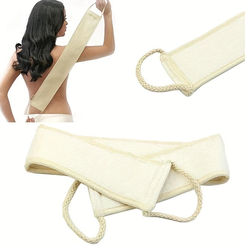 

Exfoliating Body Scrubber - Soft Washcloth for Dead Skin Removal & Dry Brushing | Long Bath Sponge with Strap for Shower & Spa United States