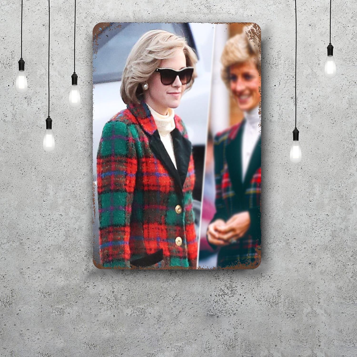 

Spencer Movie Canvas Art Retro Vintage Tin Sign Poster Decorative Plaque Metal Plate Wall Decor 20x30cm（7.8x11.8inch）