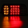 12V LED Rear Stop Light Brake Indicator Lamp For Truck Trailer Van Caravan RV