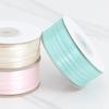 Multi-purpose 50Yards/Roll Thin Ribbon 3MM Double-Sided Balloon Ribbon Solid Color Flower Packaging Ribbon Balloon Decoration