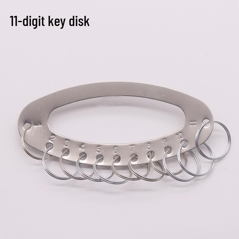 

Лоток для ключей из нержавеющей стали для хранения в гостиницах и на складах — вмещает брелоки и маркированные пластины для ключей