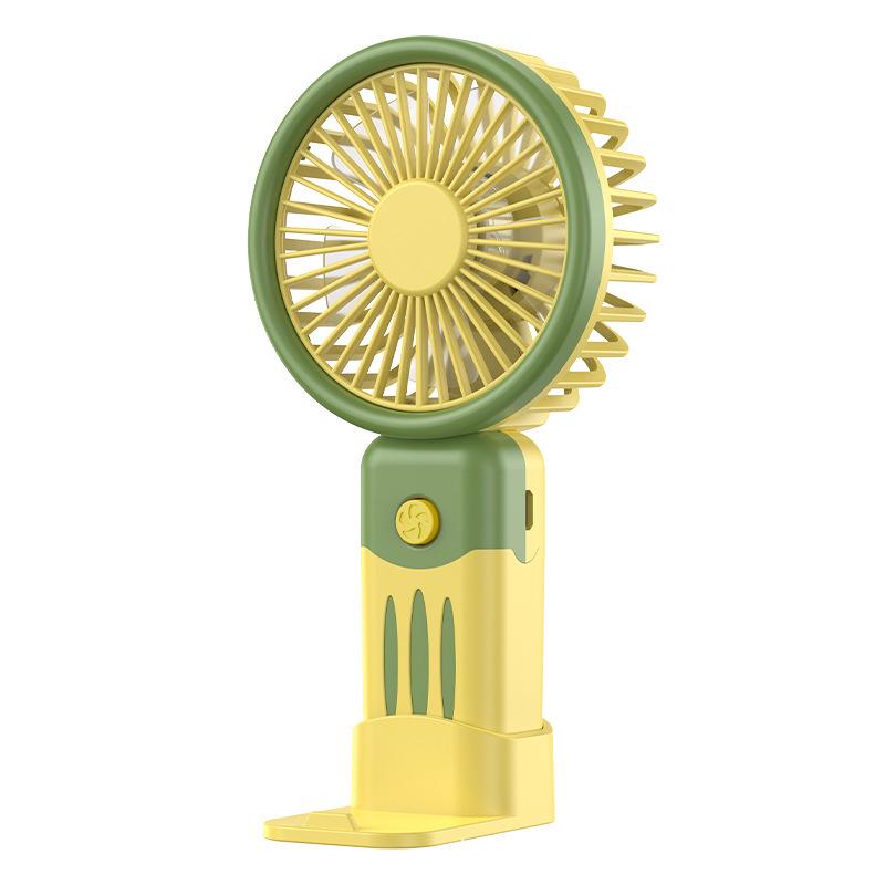 

Portable Rechargeable Mini USB Desktop Fan - Fruit Design See detailed image жёлтый
