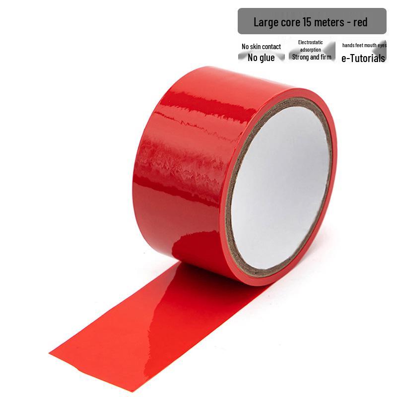 Bondage Tape Alternative: Handcuffs, Blindfold & Restraint Set for Adults