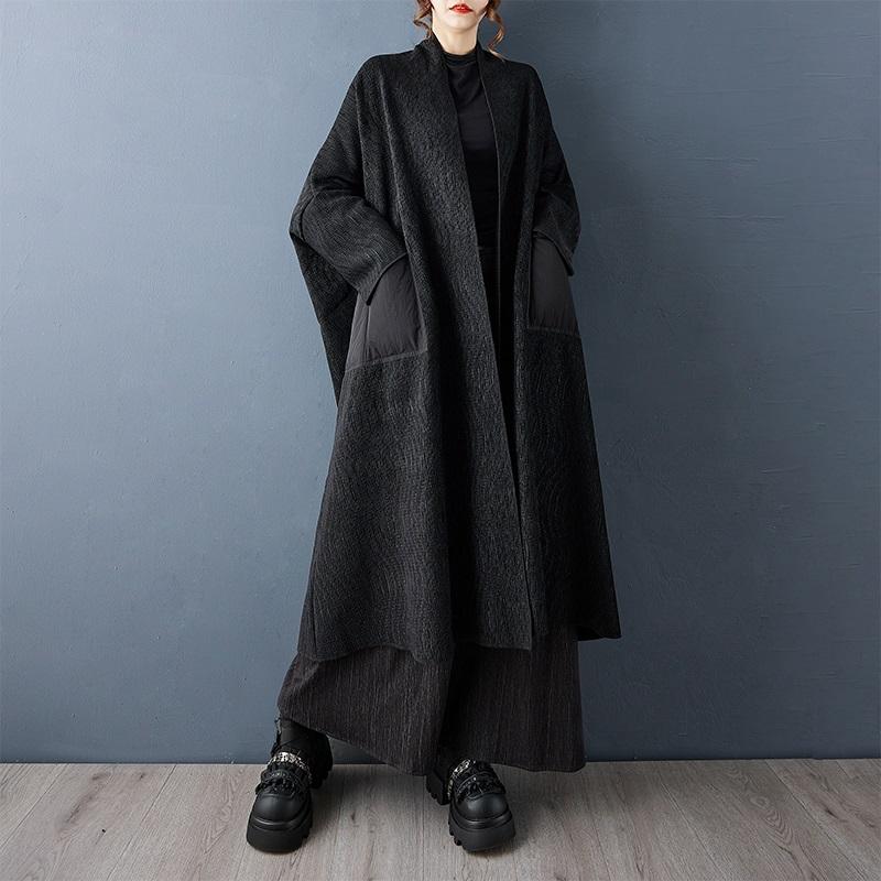 

Винтажное повседневное свободное осеннее весеннее зимнее тренч-пальто оверсайз с длинным рукавом для женщин Верхняя одежда