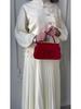 2024 Women's European and American Fashion: Pleated Skirt Suit with Wood Ear Edge