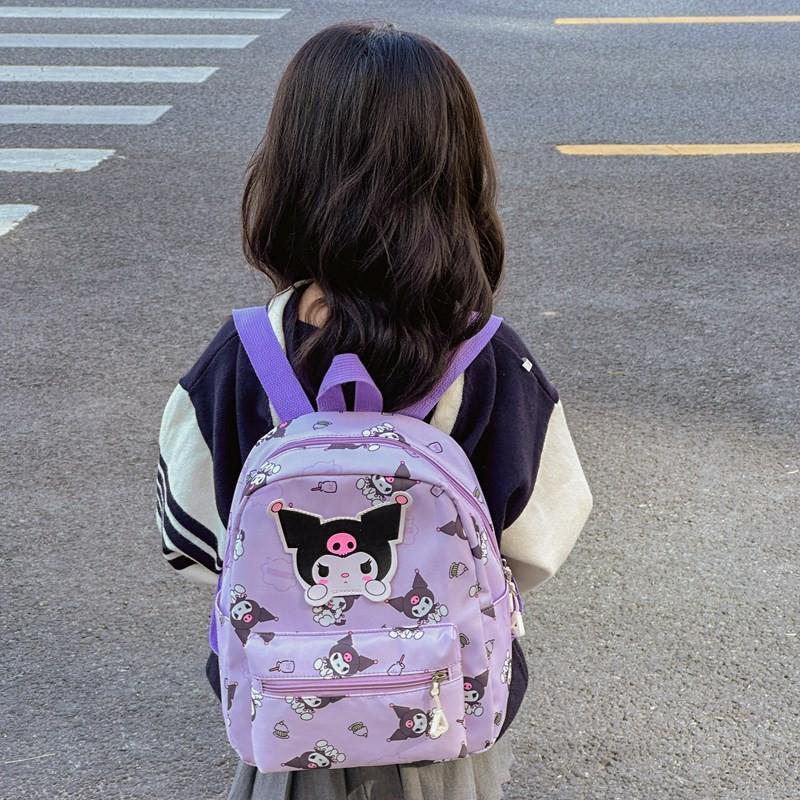 Delightful Kawaii Cartoon Kuromi Kids Backpack For Boys And Girls Age 2-6 Years