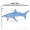 Children's Marine Animal Toy Set: Megalodon, Beluga, Octopus, Turtle, Dolphin & Manta Ray