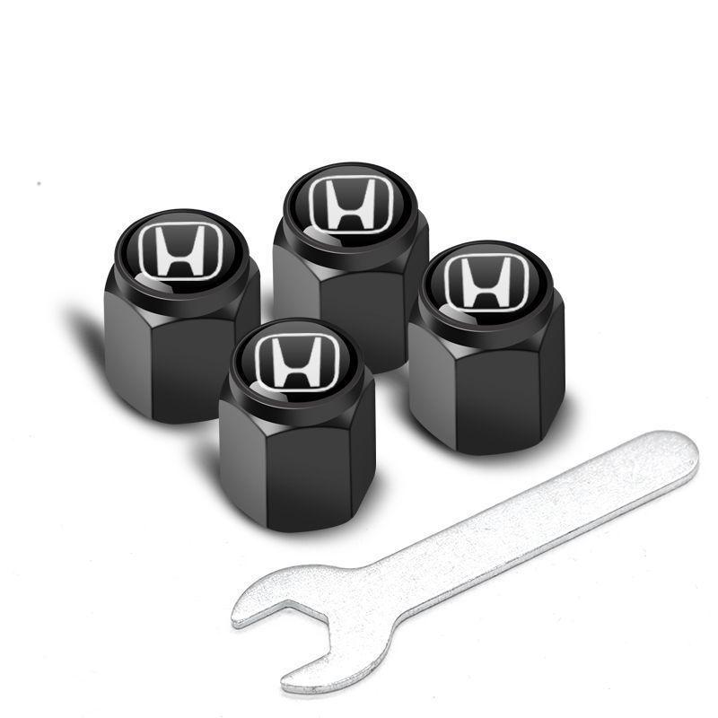 Honda Tire Valve Caps for Haoying, Jipai NS1, Guandao, Laifujiang - Car Accessories Valve Core Caps