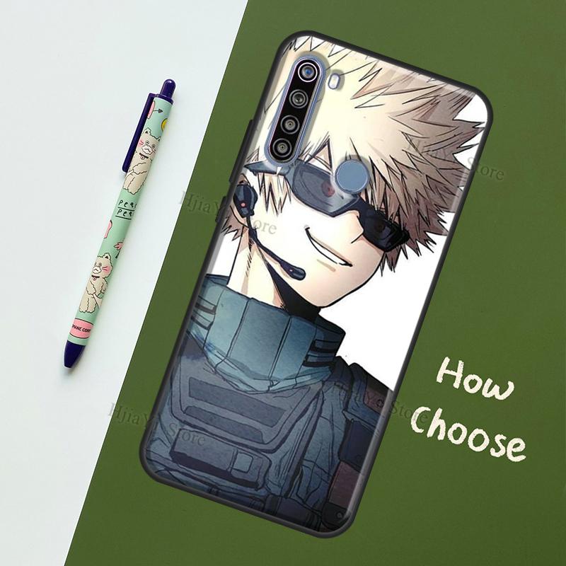 Katsuki Bakugo My Hero Academia Phone Cover For Xiaomi Redmi Note 11 10 8 7 9 Pro 11S 10S 9S 8A 9A 9C 9T Redmi 10 Case
