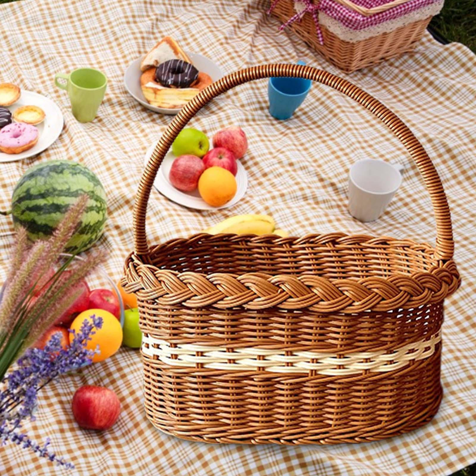 

Элегантный набор корзин для пикника для встреч на свежем воздухе style A