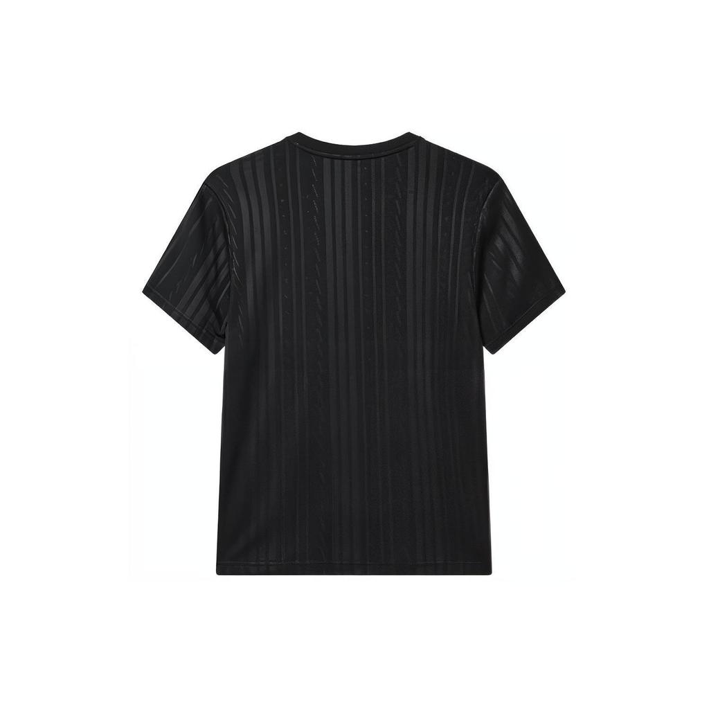 Fila Heritage Series Letter Logo Print Round Neck Short Sleeve T-Shirt Men Tops Black F11M318102F-BK