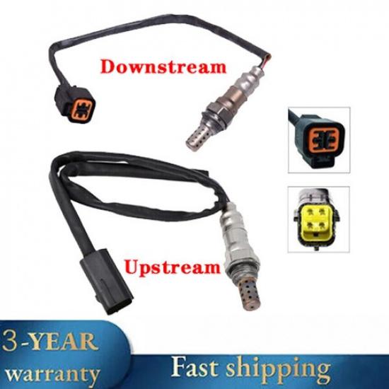 Set Of 2 Upstream + Downstream Oxygen O2 Sensor For Kia Soul 2.0L L4 2010 2011