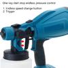Portable 220V Cordless Paint Sprayer, 150 Din/s Viscosity, 4 Nozzle Type HighPerformances For DIY Enthusiasts