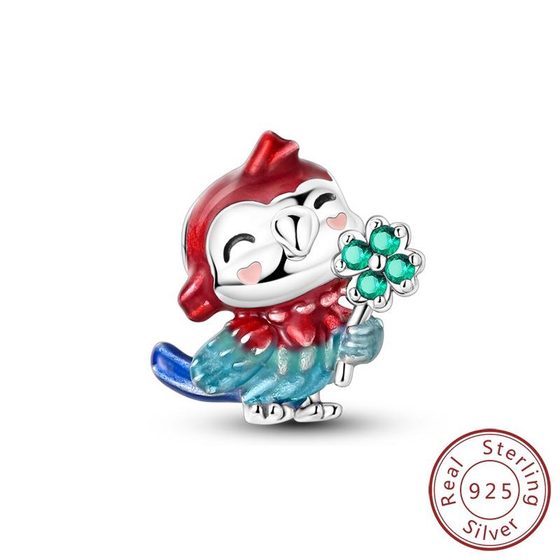 Charm Insect Butterfly Dragonfly Firefly Owl Bead Charm DIY Jewelry Accessories Bracelet