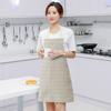 Parent-child Apron Mother and Daughter Home Kitchen Female Fashion Korean Version of the Creative Plaid Sleeveless Cute Apron