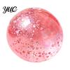 Hand Therapy Exercise Balls Coconut Oil Stress Relief Balls, Squishy Glitter with Colorful Sequins, Office Desk Toys Slow Rising Fidget Toy,