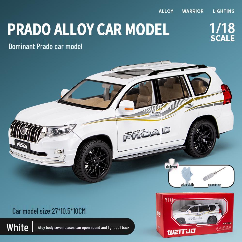 Authentic 1:18 Land Rover Range Rover Alloy Car Model - Fashionable Blind Box Ornaments