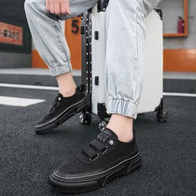 Tênis de Lona Masculino Novidade Sapatos Vulcanizados Para Homens Verão Marca Calçado Oferta Tendências 2024 Costumes Estilo Coreano Produtos Caminhada