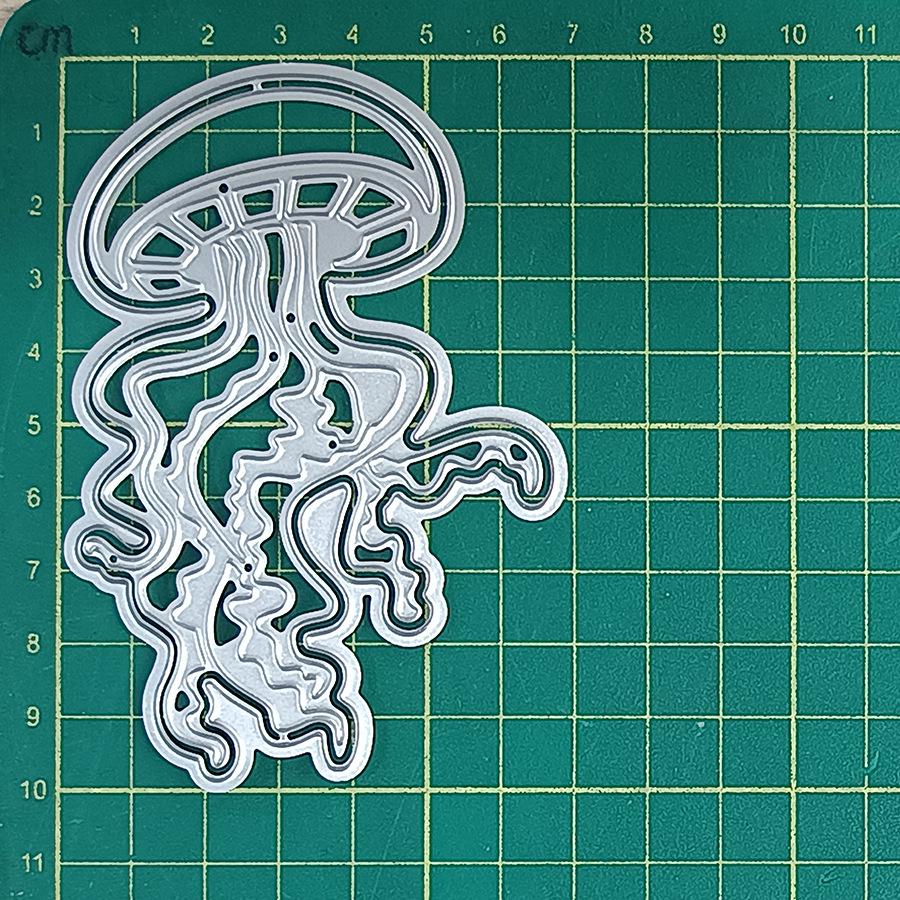 Jellyfish Animal Metal Carbon Steel Die-Cutting Mold for DIY Projects - May 2024 Edition