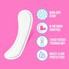 Carefree, liner, extra long, unscented, pack of 93