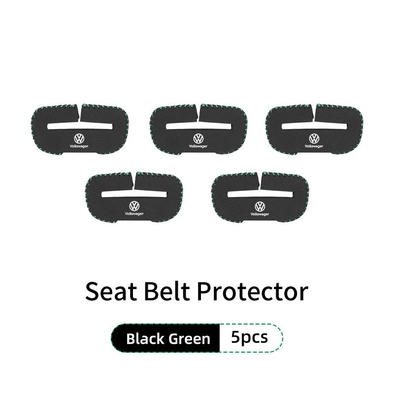 Universal Car Seat Belt Buckle Cover Protector Safety Belt Anti-scratch Cover For VW Scirocco Jetta Beetle Golf Passat Polo wsdm9