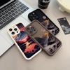 Mountain Moon Landscape Art Phone Case for iPhone 17 16 15 14 13 12 11 Series Pro Max Plus Double Layer Protection