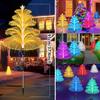 Solar Jellyfish Lights Outdoor 5 Layers 7 Color Changing Jellyfish Lights Jellyfish Solar Flower Lights For Christmas Pool Decor