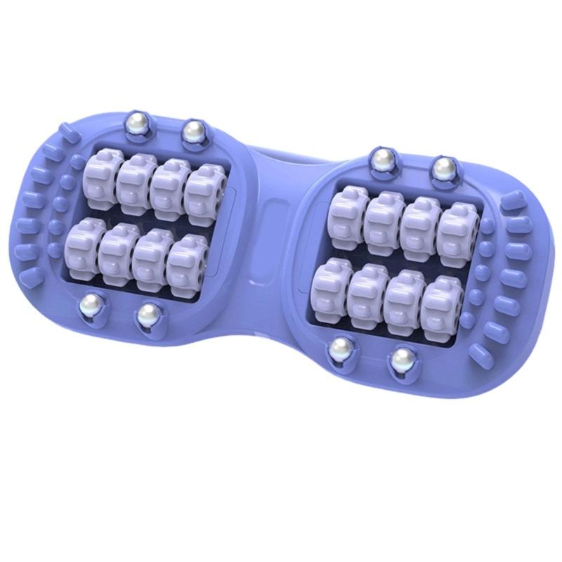 Portable Rolling Foot Massagers No Electricity Required For Travel Office Use Relieve Foot Pains фиолетовый