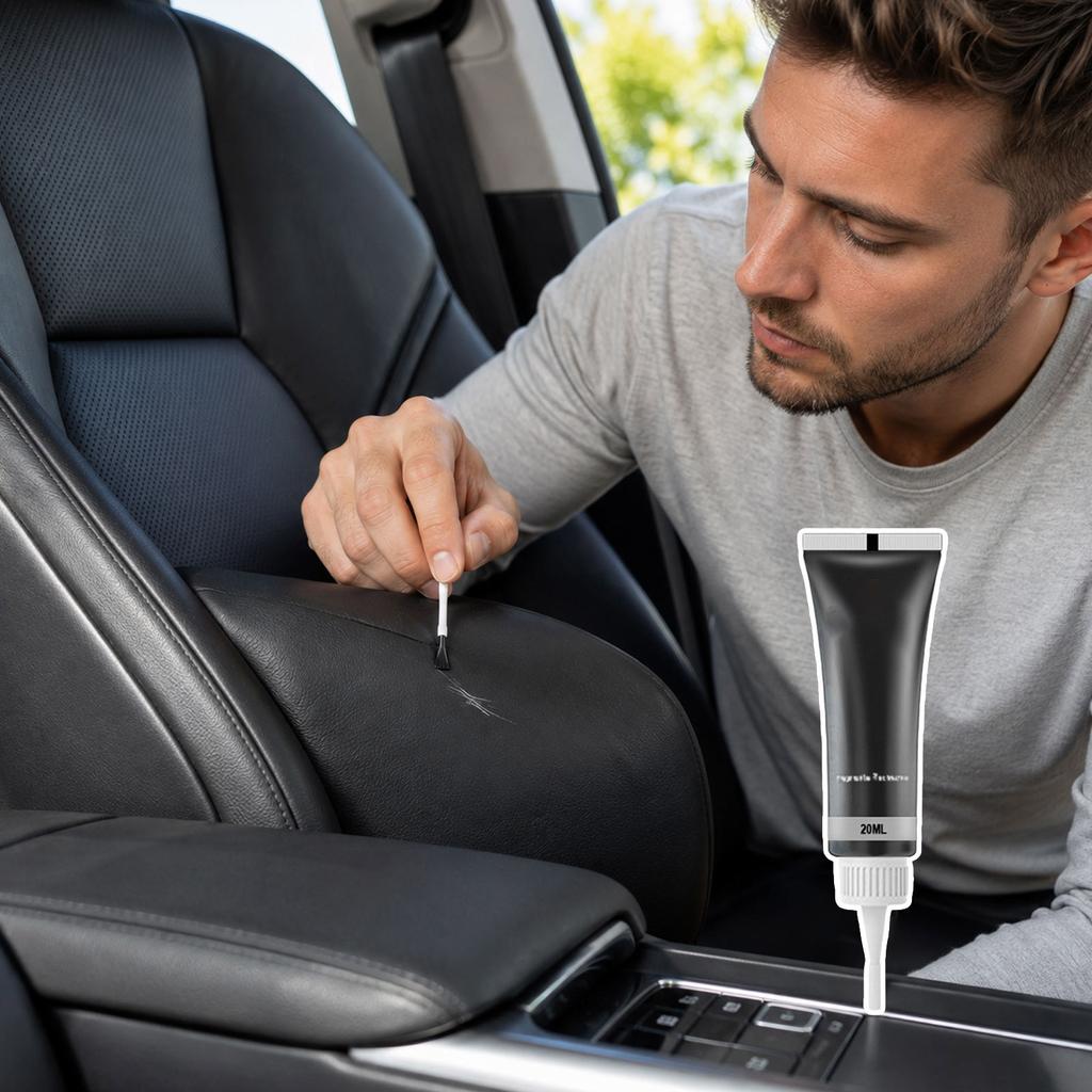 Car Leather Kit with Color - Replenishing for Interiors, Sofa, Furniture
