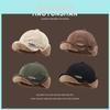 Sheep Lambswool Thick Warm Ear Flap Hat With Embroidery For Men Women