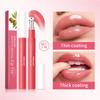 Lakerain Moisturizing Lip Oil with Massage Metal Applicator, Hydrating Glossy Lip Essence, Long Lasting Nourishing Lip Care for Dry Chapped Lips