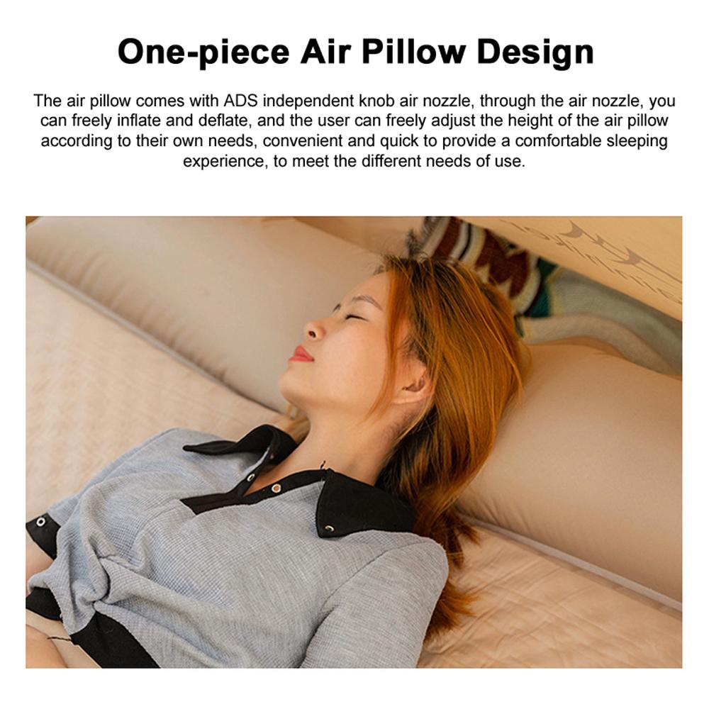 Splicable Camping Sleeping Pad Ultralight Inflatable Mattress Portable Self-inflating Travel Mat