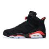 Air Jordan 6 Retro 'Infrared' 2019 (Unisex) Black / Infrared 23-Black Vintage Basketball Shoes 384664 060