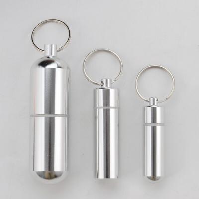 Wacik ze stopu aluminium Wodoodporna uszczelka Metalowy słoik Kreatywne przenośne pudełko na wykałaczki