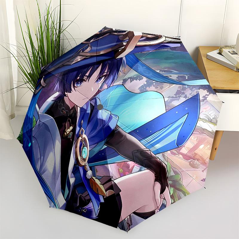 

Wizard, Magic Automatic Opening and Closing, 8 rib Structure Portable Umbrella, Suitable for Men and Women in All Seasons Perfect Gift for
