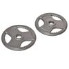 Set of 2 Cast Iron Weight Plates for 2 Inch/5cm Hole Dumbbell Handle Bar, 20kg Dumbbell Plates Barbell Weight 2 X 10kg