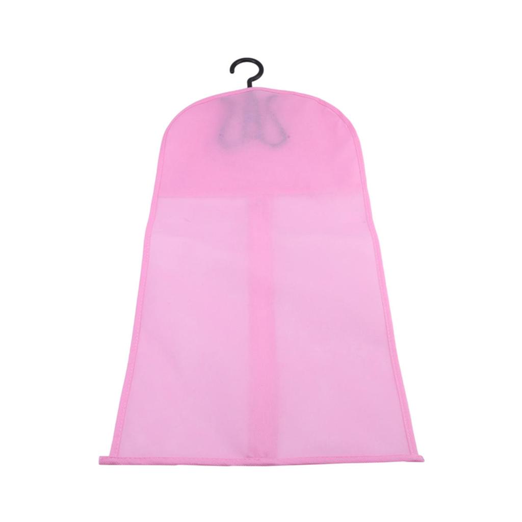 Long Wig Storage Bag Holder Case Hair Extensions Storage Bag with Hanger for Wig Hair Extension Storage Pouch with Hanger