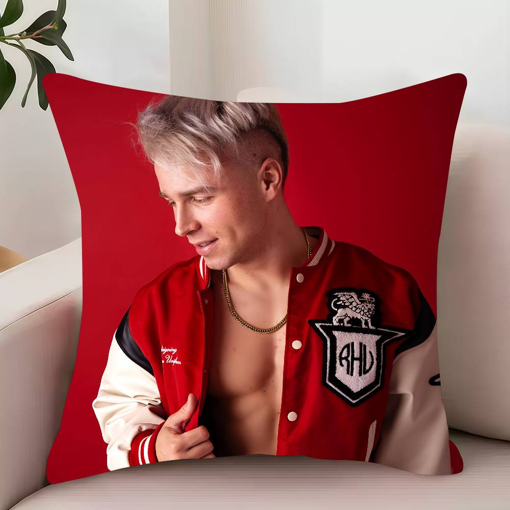 S-Skolim Krol Latino  Pillow Case Decor Protective Covers Comfortable Soft for Sofa Living Room Home Office