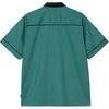 Carhartt WIP Chemise Bol Manches Courtes FW25 Avec Broderie Logo Poche Poitrine Confortable Ample Simple Manches Courtes Chemises Homme I035153-31V-XX