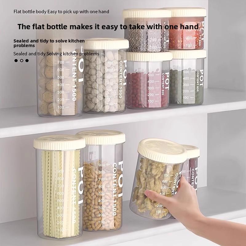 Grains and Cereals Kitchen Storage Food Grade Dry Goods Snacks Tea Storage Jars