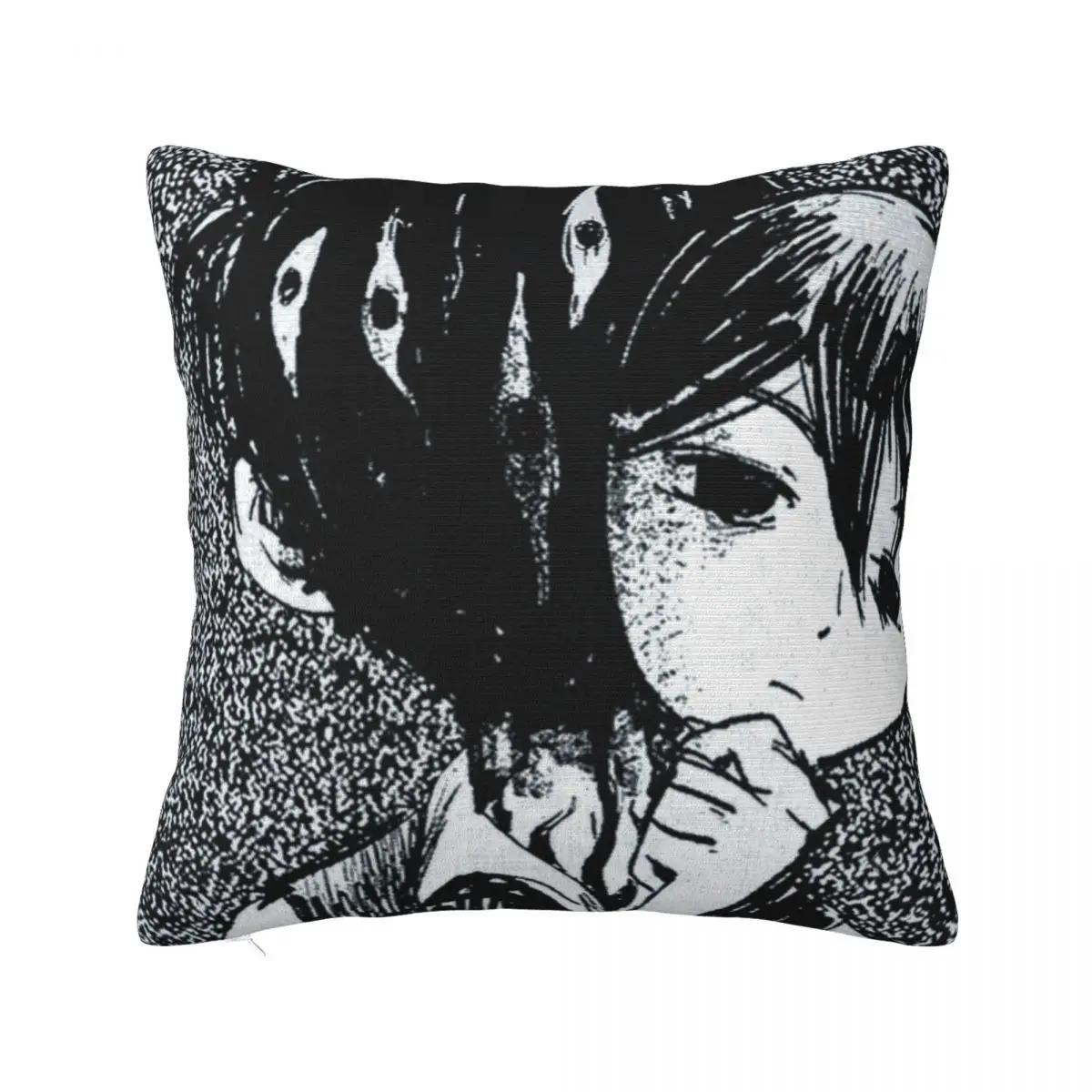 

Pillow Cover Omori Anime Design Cushion Cover Game Retro Trendy Pillow Case For Sofa Home Decorative Pillowcases 12x12Inch