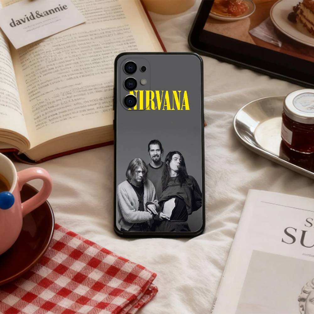 

L-К сожалению Nirvana R-Рок-группа Чехол для телефона Samsung S 25,24,23,22,30,21,10,9,Ultra,Plus,Lite,FE,4,5 G Мягкий Черный Чехол Samsung S21Ultra