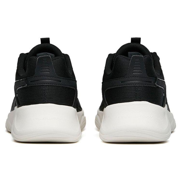Anta Sports Shoes Shock Absorbing Wear Resistant Low Top Casual Shoes Men Sneakers Black 112215571-1