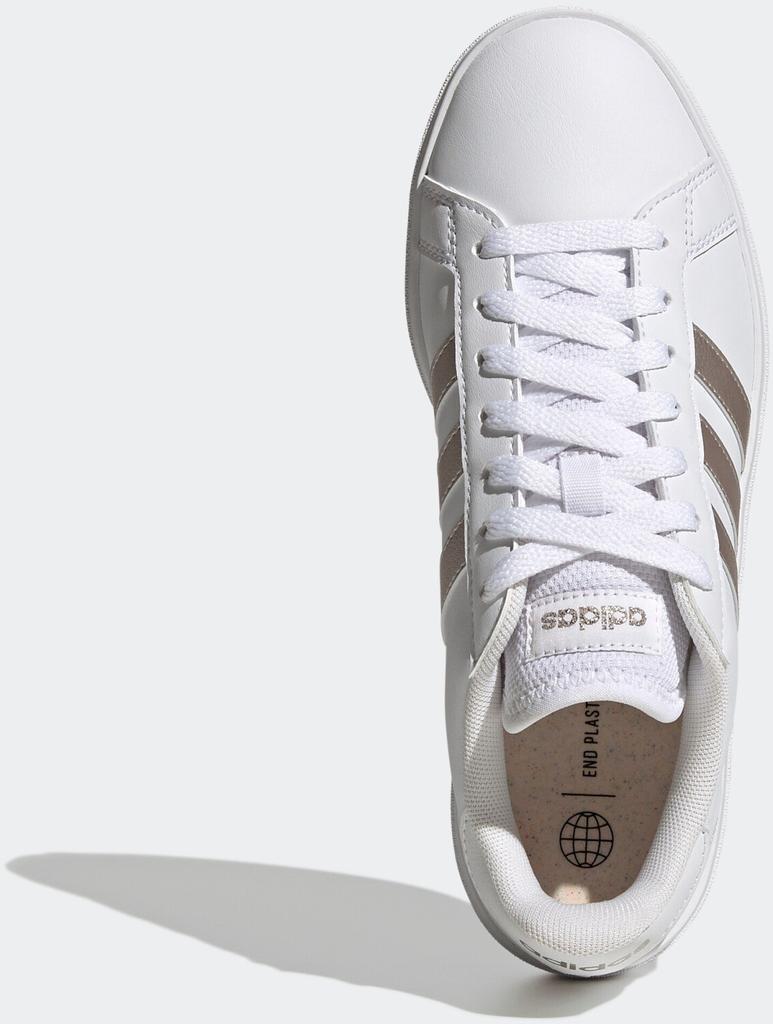 Кроссовки Adidas Grand Court TD Lifestyle Court Casual Women cloud white/platinum metallic/cloud white
