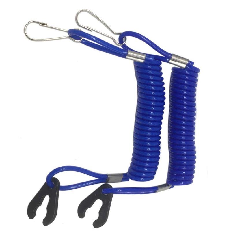 2X Boat Outboard Engine Motor Kill Stop Switch Safety Tether Lanyard For