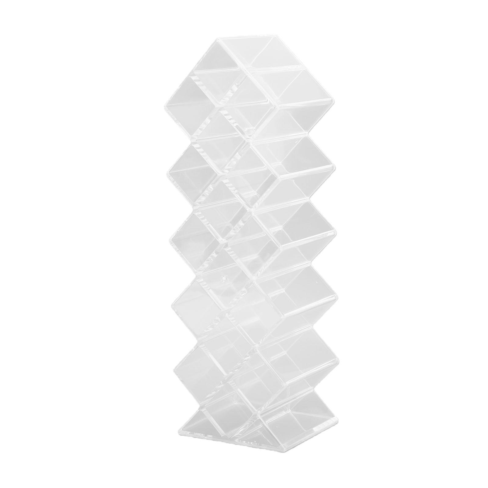 

Acrylic Lipstick Organizer Fish Shape Thickened Transparent Lipstick Storage Display Case for Home Salon Store 16 Slot