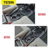 Carbon Fiber Car Gear Shift Panel Decoration Cover Trim Stickers for Jeep Wrangler JK 2007 2008 2009 2010 Interior