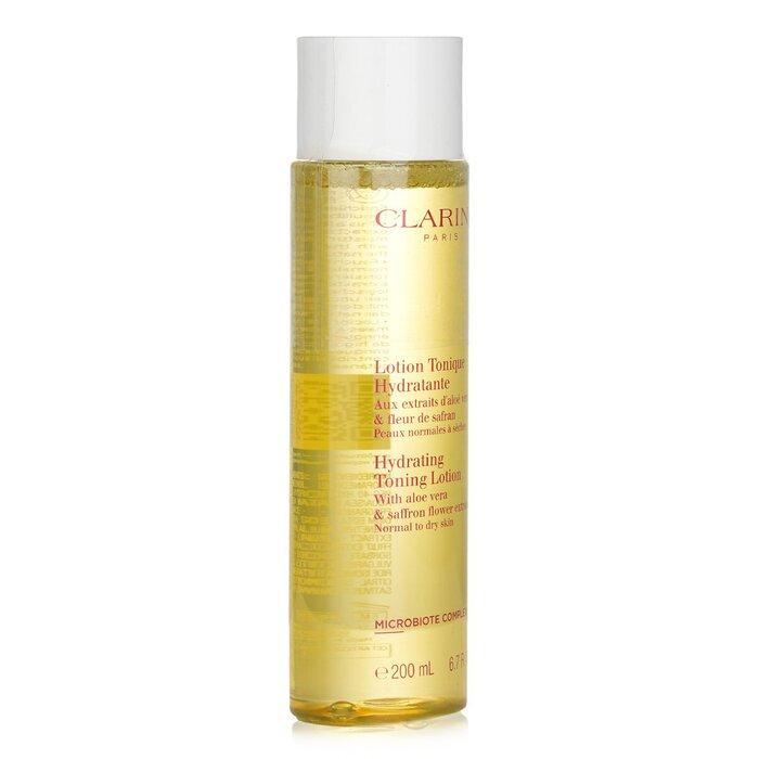 CLARINS Hydrating Toning Lotion - with Aloe Vera & Saffron Flower Extract - Normal to Dry Skin