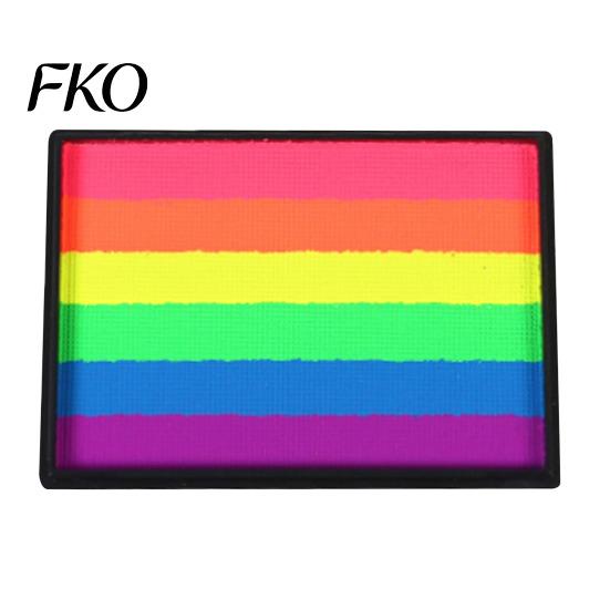 High Pigment Body Paint 50G Rainbow for Face Painting, Makeup Easy Blend Halloween Party Cosplay, Washable Kids Adults Performance