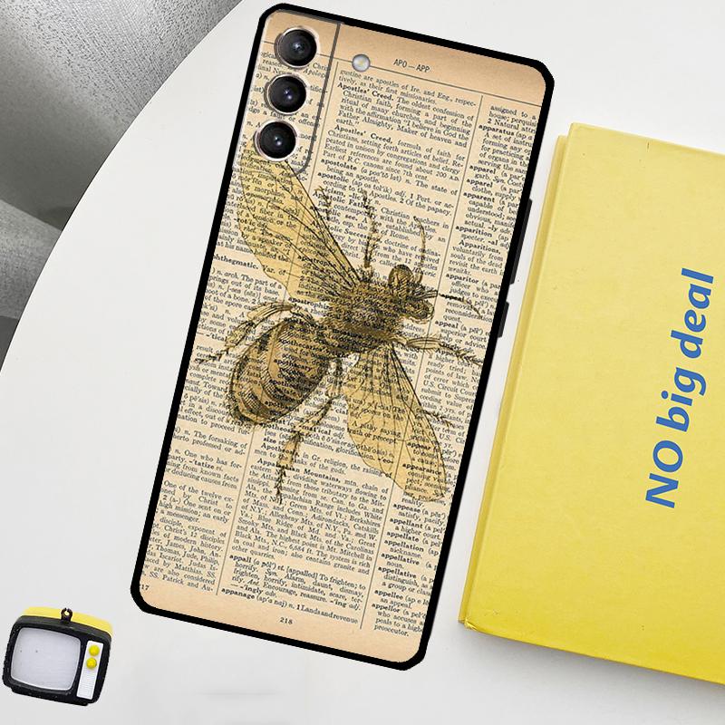 

Bee Honey Phone Case For Samsung Galaxy S26 S25 S24 Ultra S20 S21 S22 S23 Plus S10 S24 FE S25 FE Cover Galaxy S24Ultra